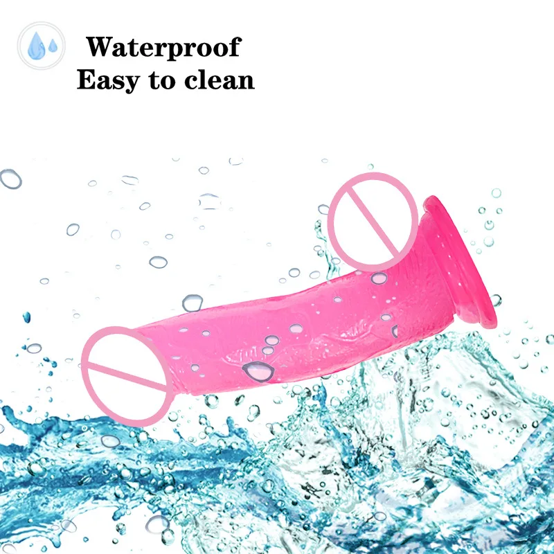 Хрустальные фаллоимитаторы 15 5/18 5/20/22 см искусственный пенис женские вибраторы