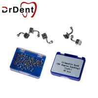 drdent 50pcsbox left right dental orthodontic crimpable hook with 90 degree bending oral care accessory holder
