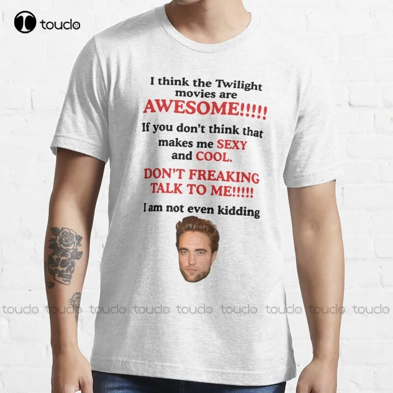 

New I Think The Twilight Movies Are Awesome T-Shirt Cotton Tee Shirt S-5Xl