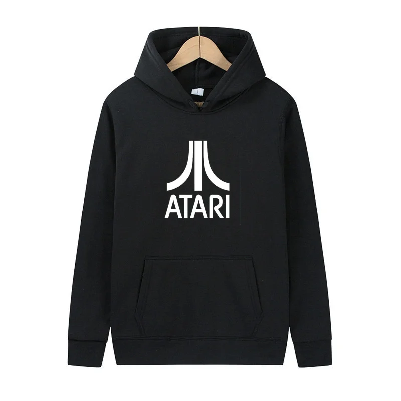 

Новинка 2022, мужская повседневная односекционная Толстовка ATARI с принтом на весну и осень, повседневная спортивная толстовка, модная спортив...