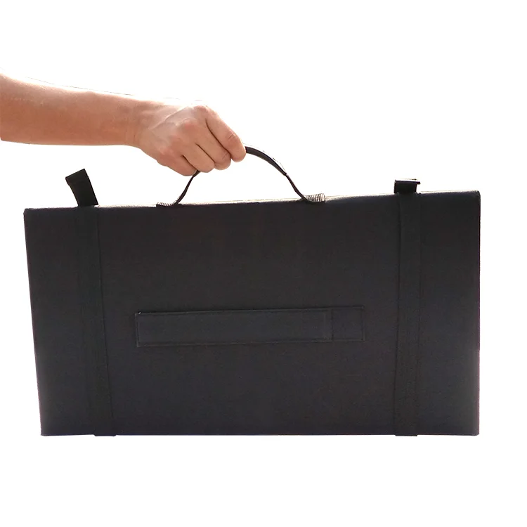 

Hot selling 60w sunpower portable solar panel outdoor foldable solar panel