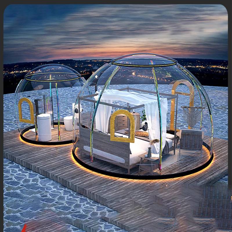 

Internet celebrity restaurant, PC starry sky bubble house, homestay hotel, transparent tent, outdoor camping area, sunshine room