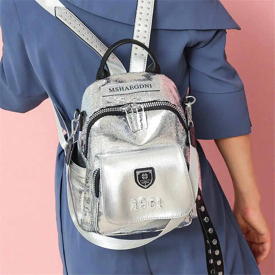Модный женский рюкзак, высококачественный рюкзак, школьные сумки из мягкой кожи для девочек-подростков 1961, Женский дорожный рюкзак Sac A Dos от AliExpress WW