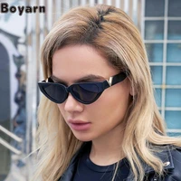 boyarn luxury brand design fashion small frame cat eye sunglasses womens uv400 sunglasses gafas de sol ins sunglasses womens f