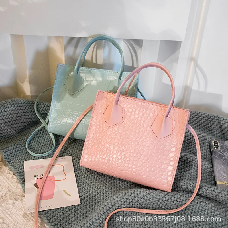 Bags women's 2023ladies handbags crocodile mini handbag