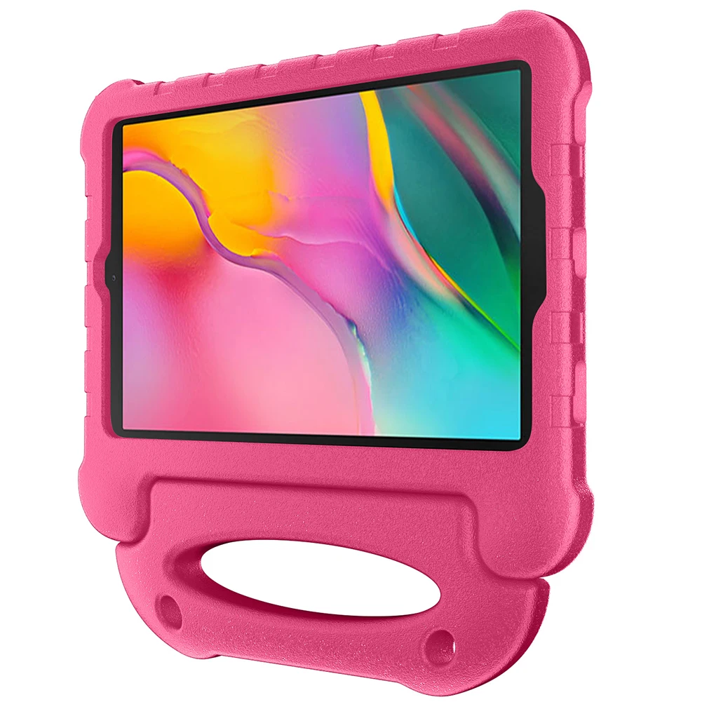 

Stand Protective Sleeve Kickstand Tablet Protection Cover Portable With Handle Shock Proof EVA Kids For Samsung TabA10.1 2019