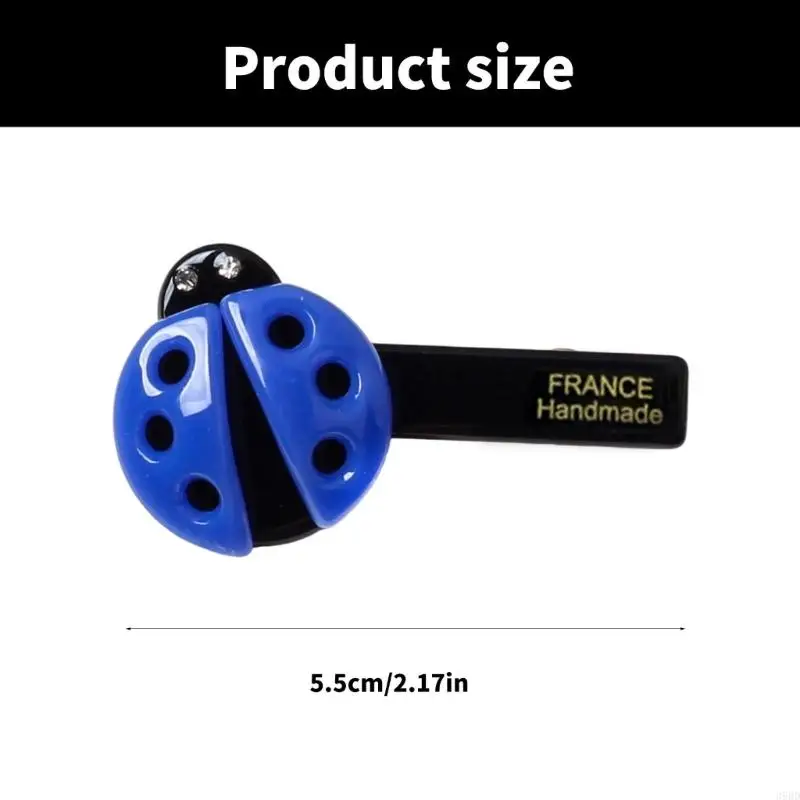 Пластиковые зажимы для волос в виде бабочек