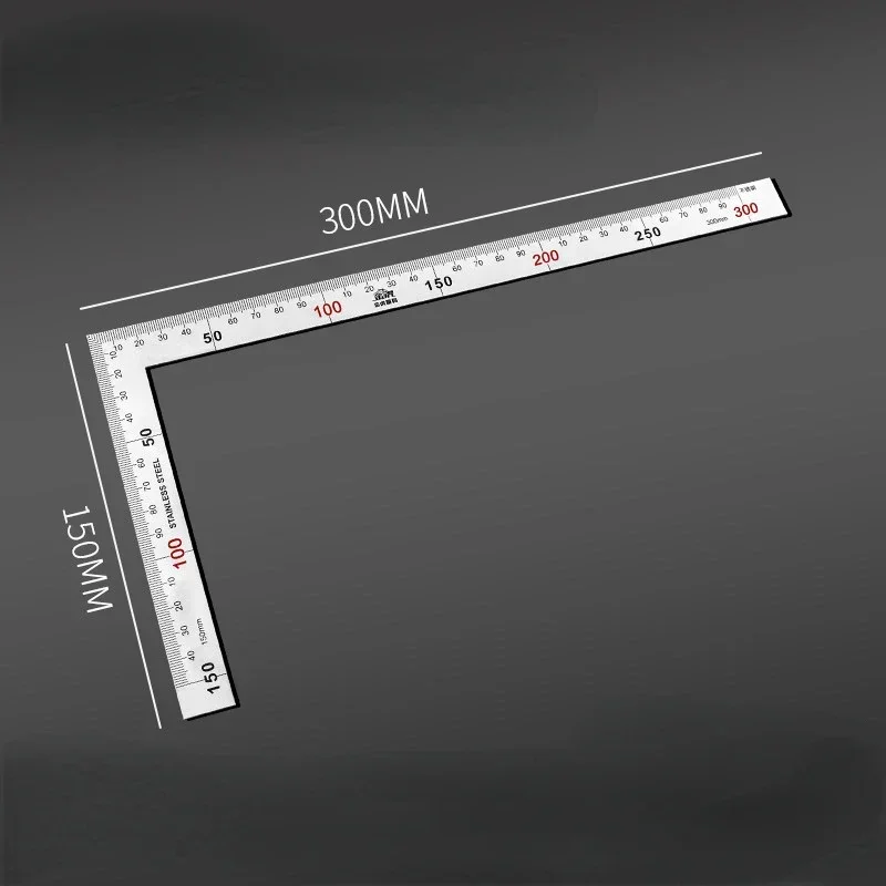

Квадратная линейка из алюминиевого сплава, прямоугольная 90, поворотная линейка, деревообрабатывающая линейка, стальные токарные измерительные инструменты, калибр