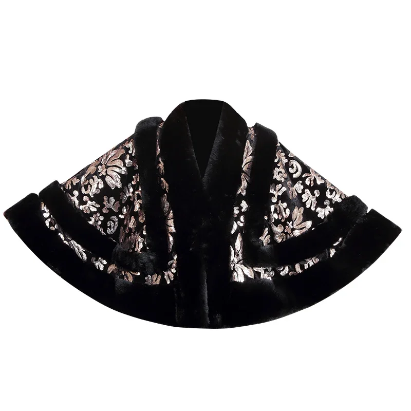 Новое китайское пальто-накидка на осень и зиму Cheongsam верхняя шаль