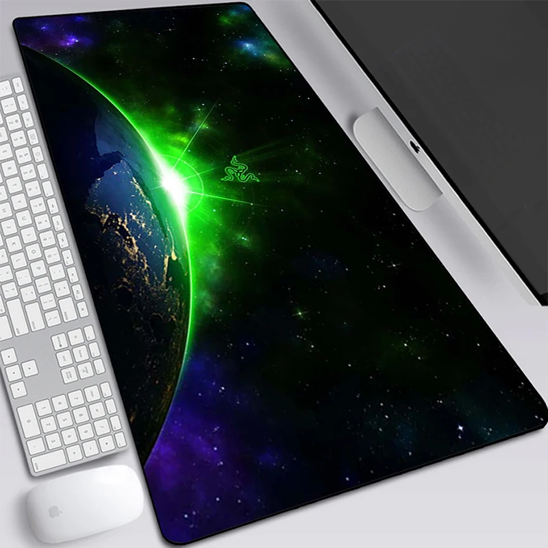 

Razer мышь Ped размера Xxl с подкладкой резиновая клавиатура Настольный коврик для офиса на стол геймерский игровой шкаф большие коврики для дев...