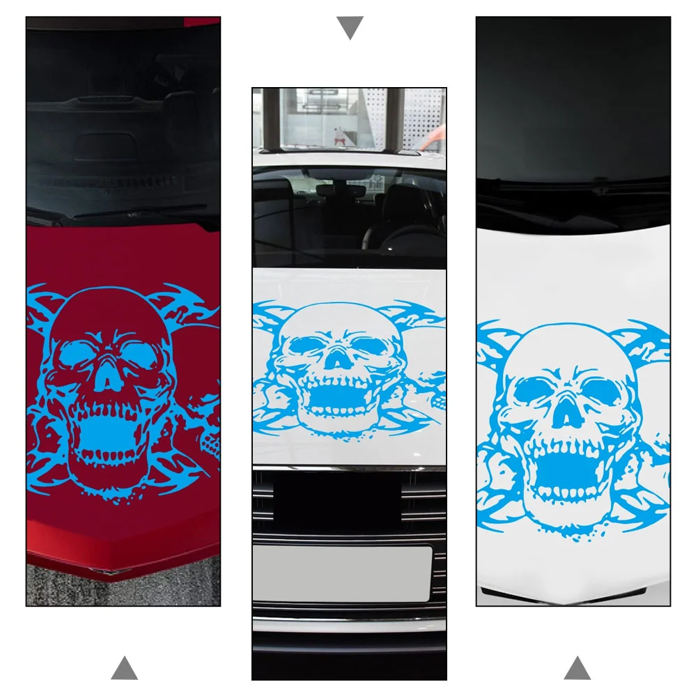 

Sticker Car Bumper Personality Decals Hood Halloween Stickers Pvc Universal Man