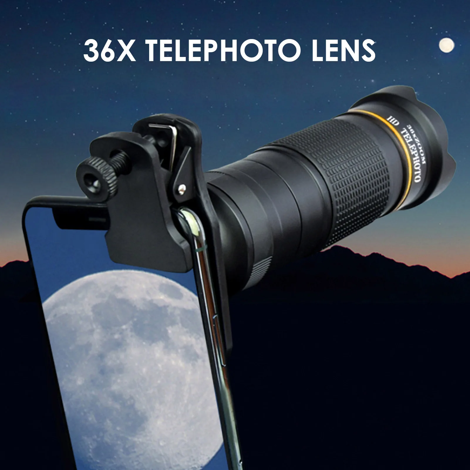Фото 36x HD телеобъектив Lens36x HD телеобъектив с триподом Eyemask сумка для хранения универсальная фотокамера с триподом Eyemask №4