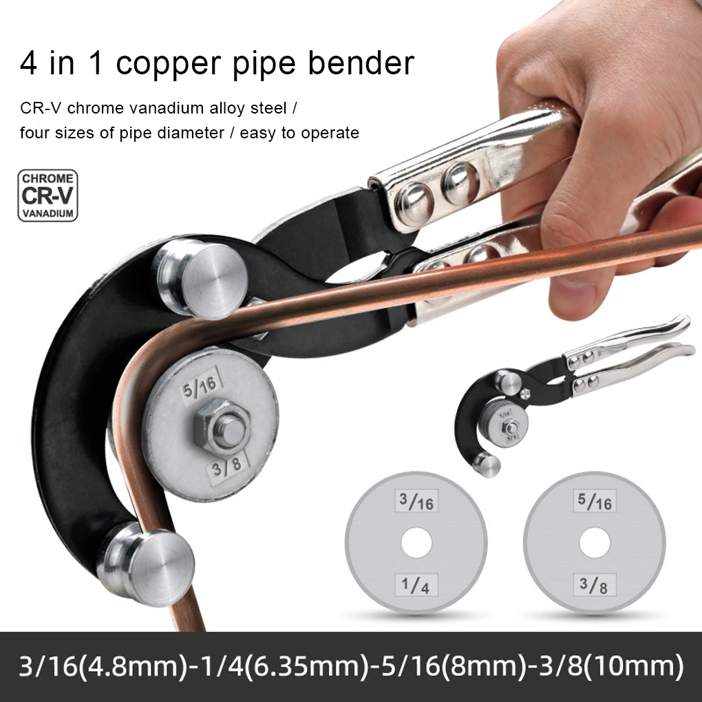 

Oil Seal Plier Pipe Bender Bending Tool Compact Size Professional Long-lasting Handily Gripped Repairing Supplies