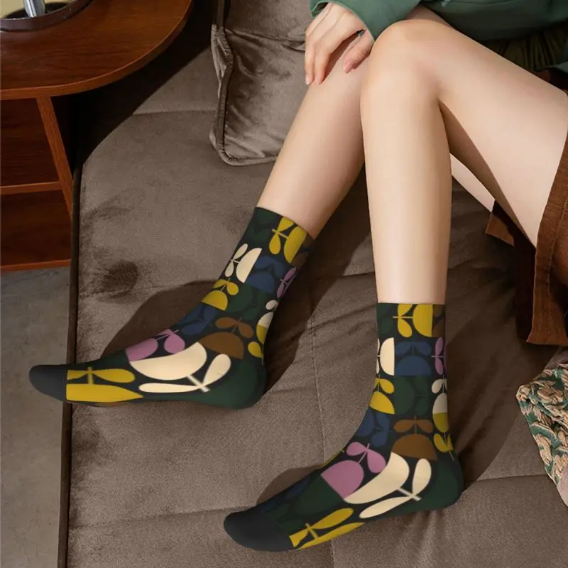 Мужские носки Orla Kiely с несколькими стержнями на заказ унисекс крутые 3D принтом