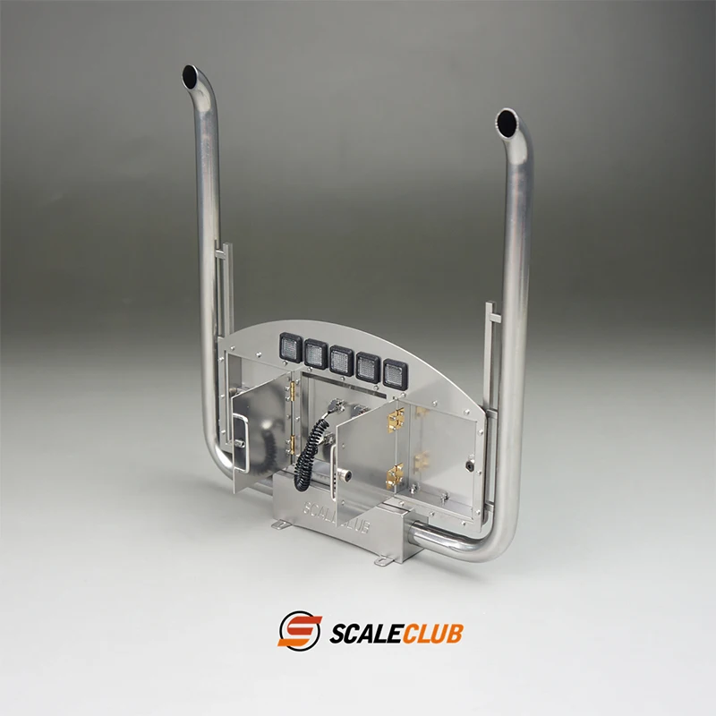 Scaleclub tamiya 1/14 Kabao стиль металлический выхлопной светильник