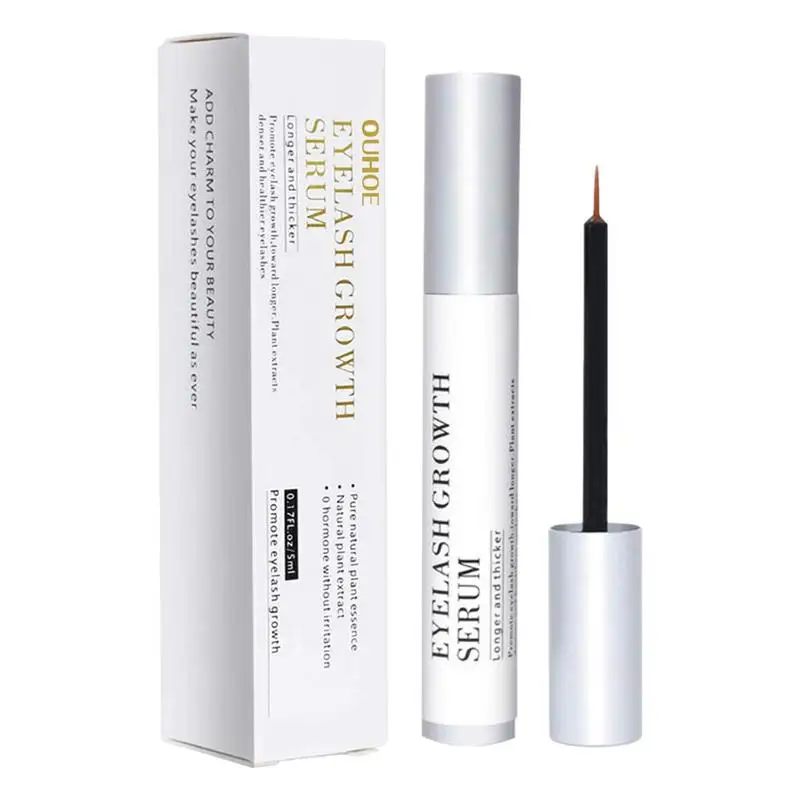 

Natural Eyelashes Growth Essential Oil Thick Longer Nourishing Enhancer Lash Eyebrow Hair Growth Liquid Essential