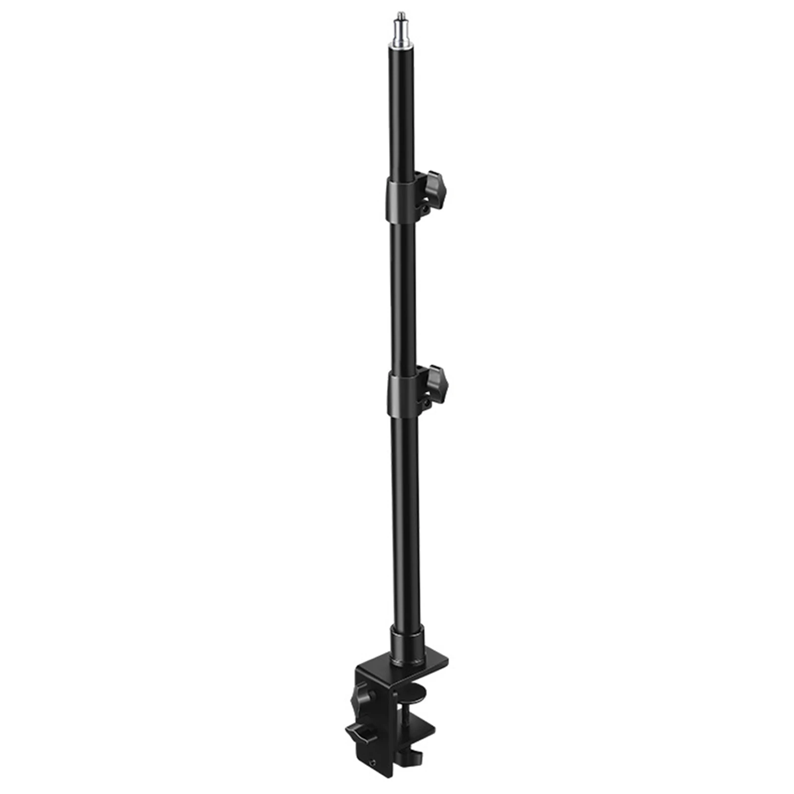 

Desk Mount Ring Light Practical Tabletop Adjustable Height Live Streaming For DSLR Video Monopod Camera Stand C Clamp Universal