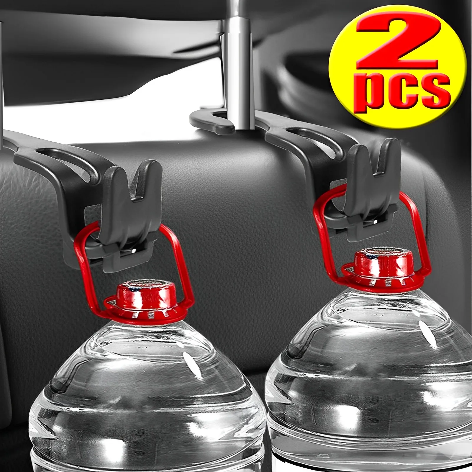 

Universal Car Seat Backrest Hooks Portable Storage Hooks Cell Phone Holder Cars Fastener Clip Front Seat Headrest Organizers