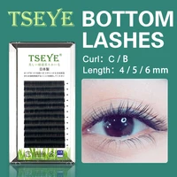 tseye fake eyelashes bottom lashes extension supplies natural lower eyelashes under eye lashes soft false lashes mink wispy lash