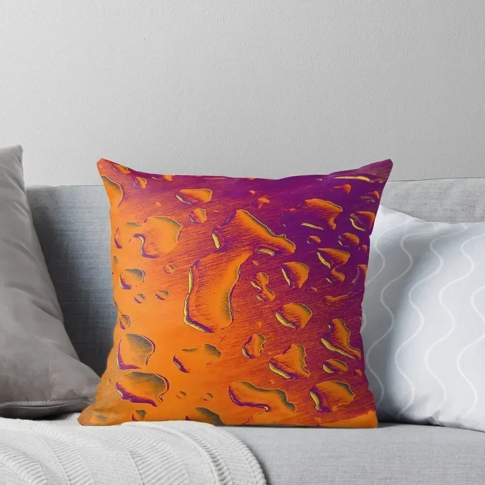 SBG - Оранжевая декоративная подушка диванная наволочка