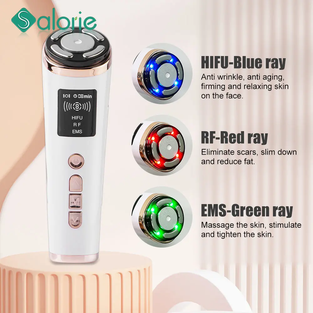 

Вибрация Eye массажер для лица массажные устройства для лифтинга лица EMS RF микротоковая светодиодный терапия против старения морщин косметический аппарат