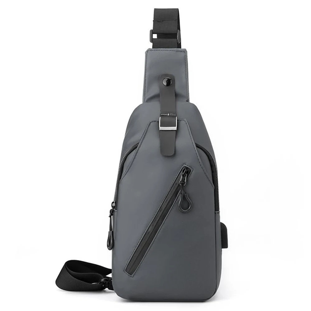 Shoulder Waterproof Fashion New Multifunction Crossbody Chest Men Bag Male Pack Zipper Anti-theft Handbag Messenger