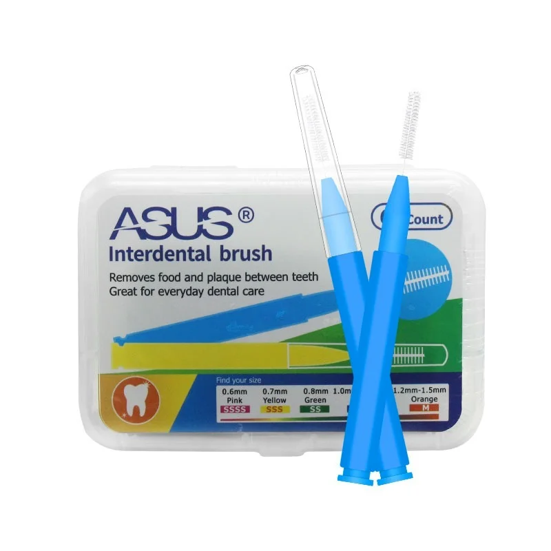 60 шт./компл. I-образная межзубная щетка Denta Floss межзубные средства для очистки
