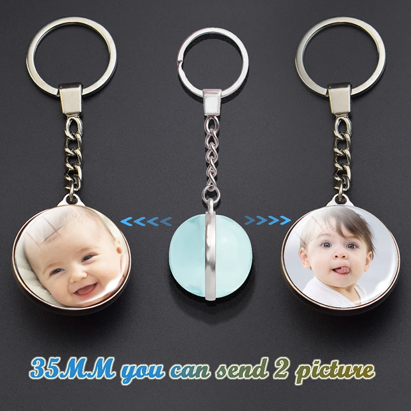 

Двусторонний брелок Esspoc со стеклянными шариками, 35 мм