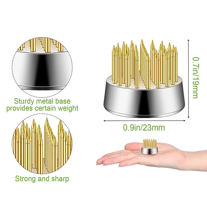8 шт. фиксирующий держатель для фиксации цветов и лягушек |