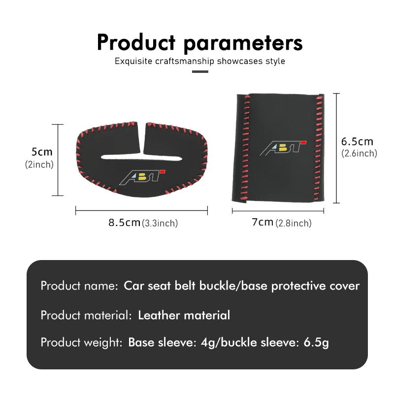 2 шт. защитный чехол для Audi ABT Q5 Q7 Q3 A3 A4 A6 A5 A1 A8 Q8 Q2 A7 S3 S4 QS5 RS5