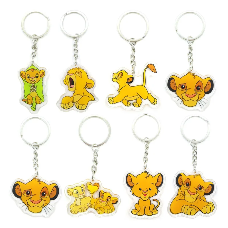 Lion King Key ring lovely pendant key chain jewelry women's bag key chain children's toy gift