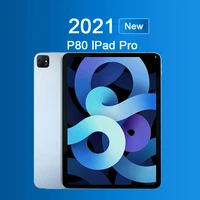 p80 pad pro tablet 8 inch 8gb ram 256gb rom tablette 10 core android tablete 5300mah tableta android 10 dual 5g wifi gps tablets