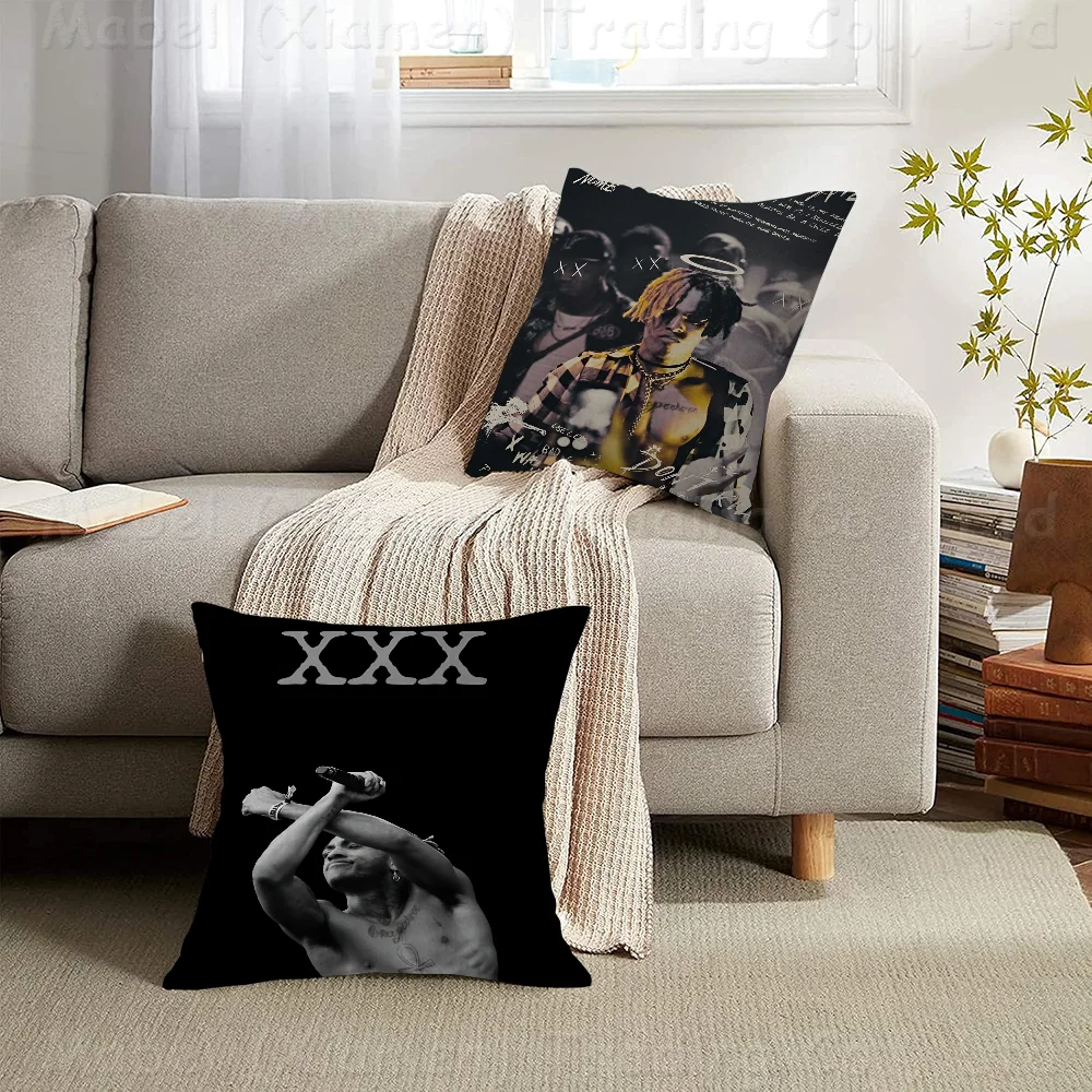 XXXTentacions 17 Rapper 45*45cm Cushion Cover Pillow Decor Pillowcase Home For Couch