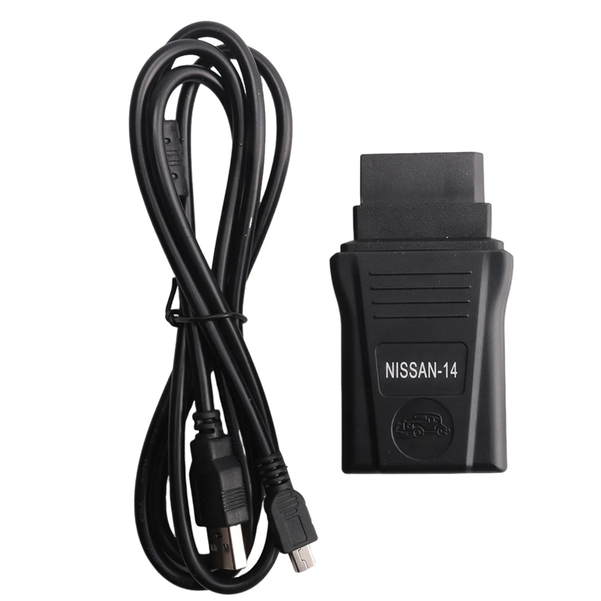 14-контактный интерфейс для консультации Nissan USB-автомобильный диагностический OBD
