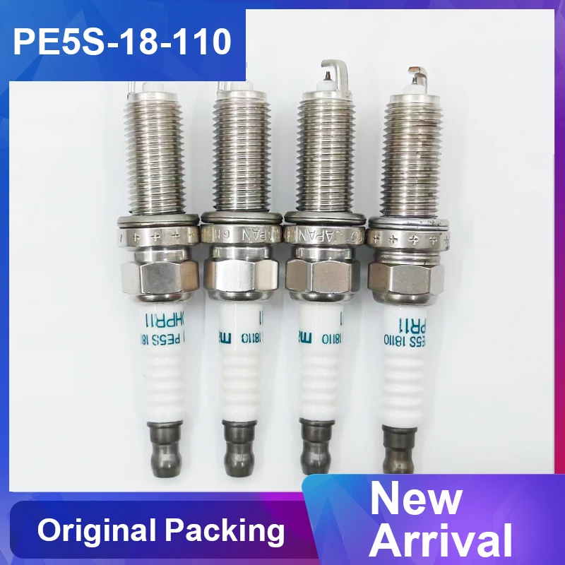 

4 шт. PE5S-18-110 ZC20HPR11 Новые иридиевые свечи зажигания для Mazda M3 M6 CX-3 CX-5 2.0/2.5L PE5S18110