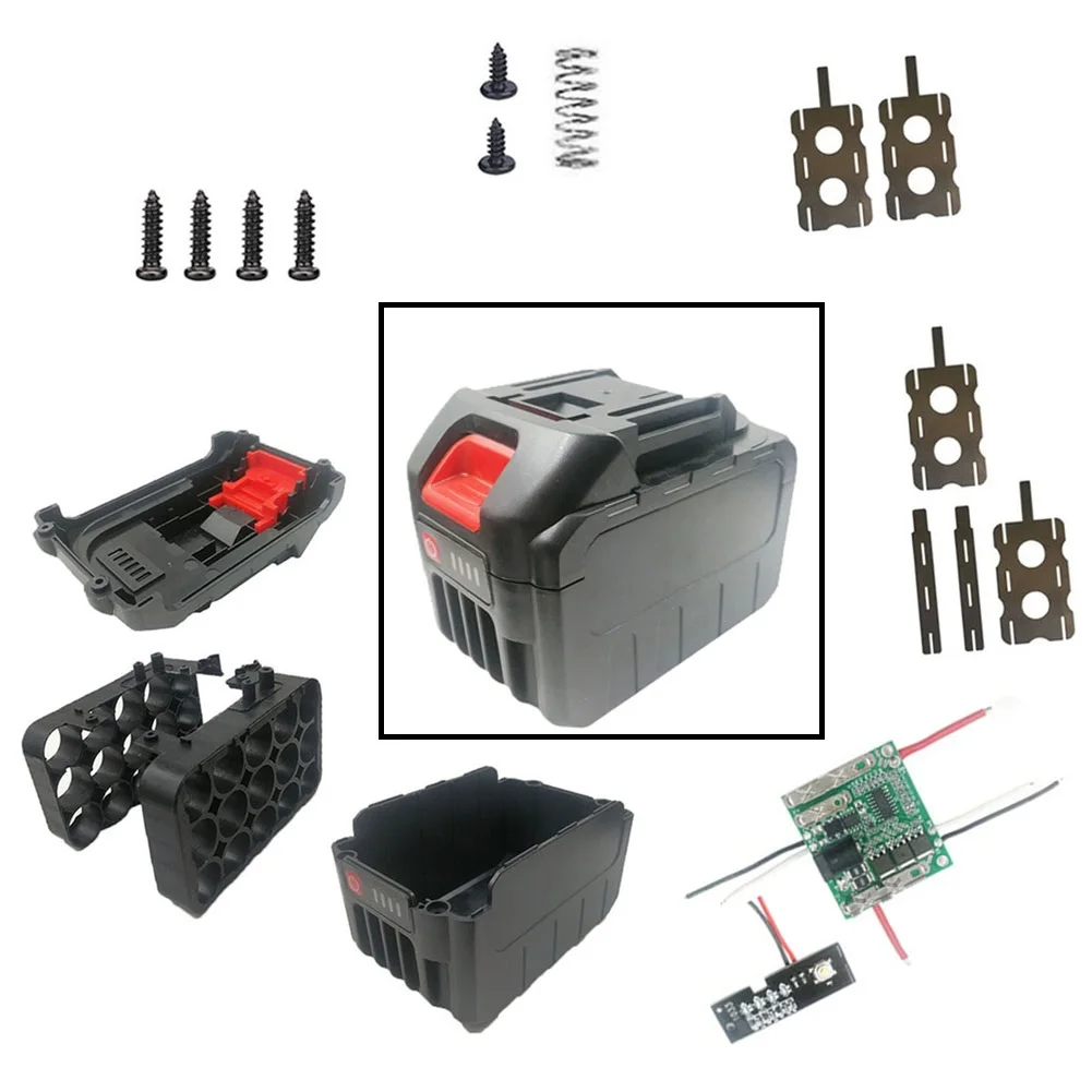 

Li-Ion Battery Case Protection Circuit Board PCB For Lomvum Zhipu Hongsong 18V Lithium Battery Overheat Overvoltage Protection