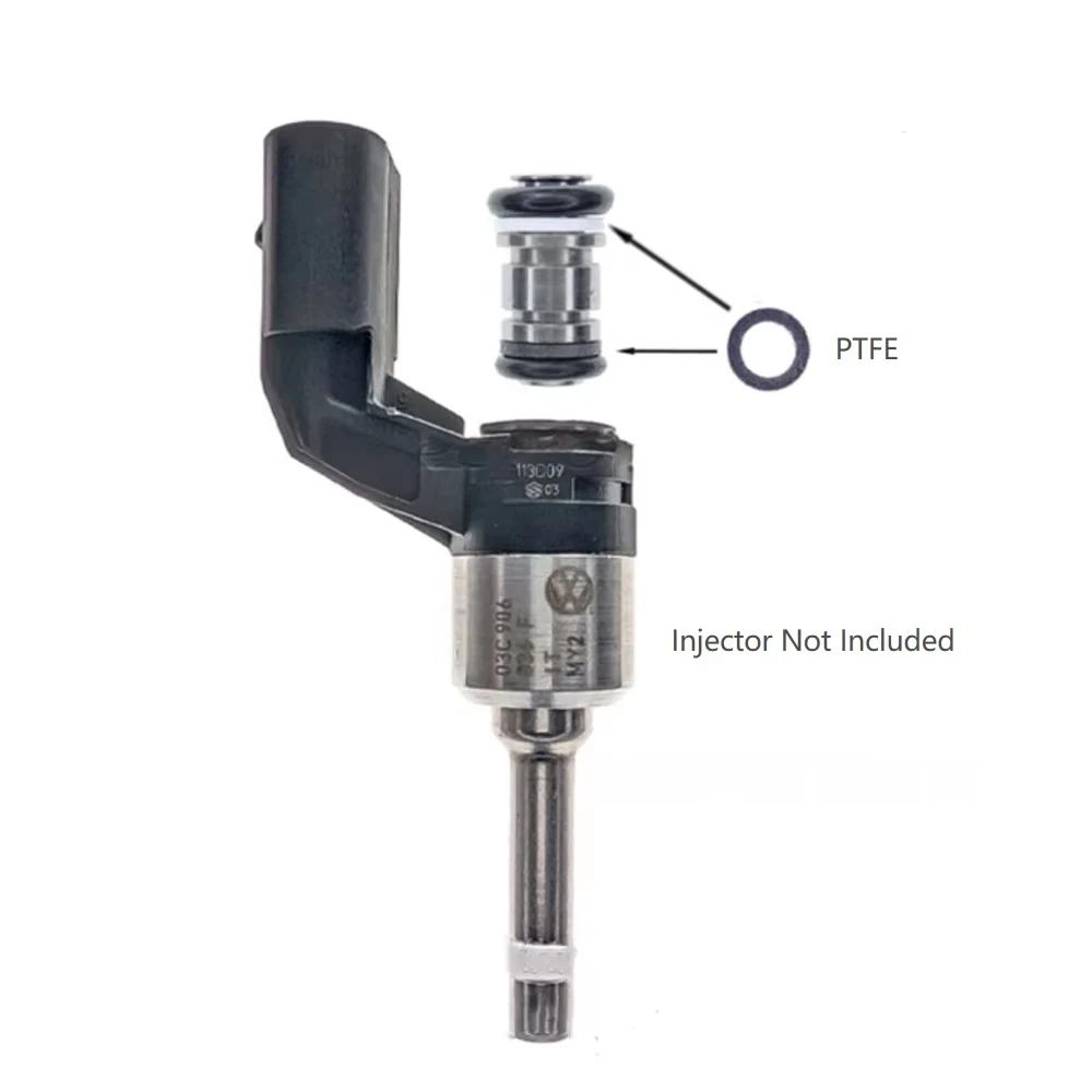 

100 шт. комплекты топливных форсунок GDI, пластиковое кольцо омывателя 23025 для Delphi Volkswagen VW