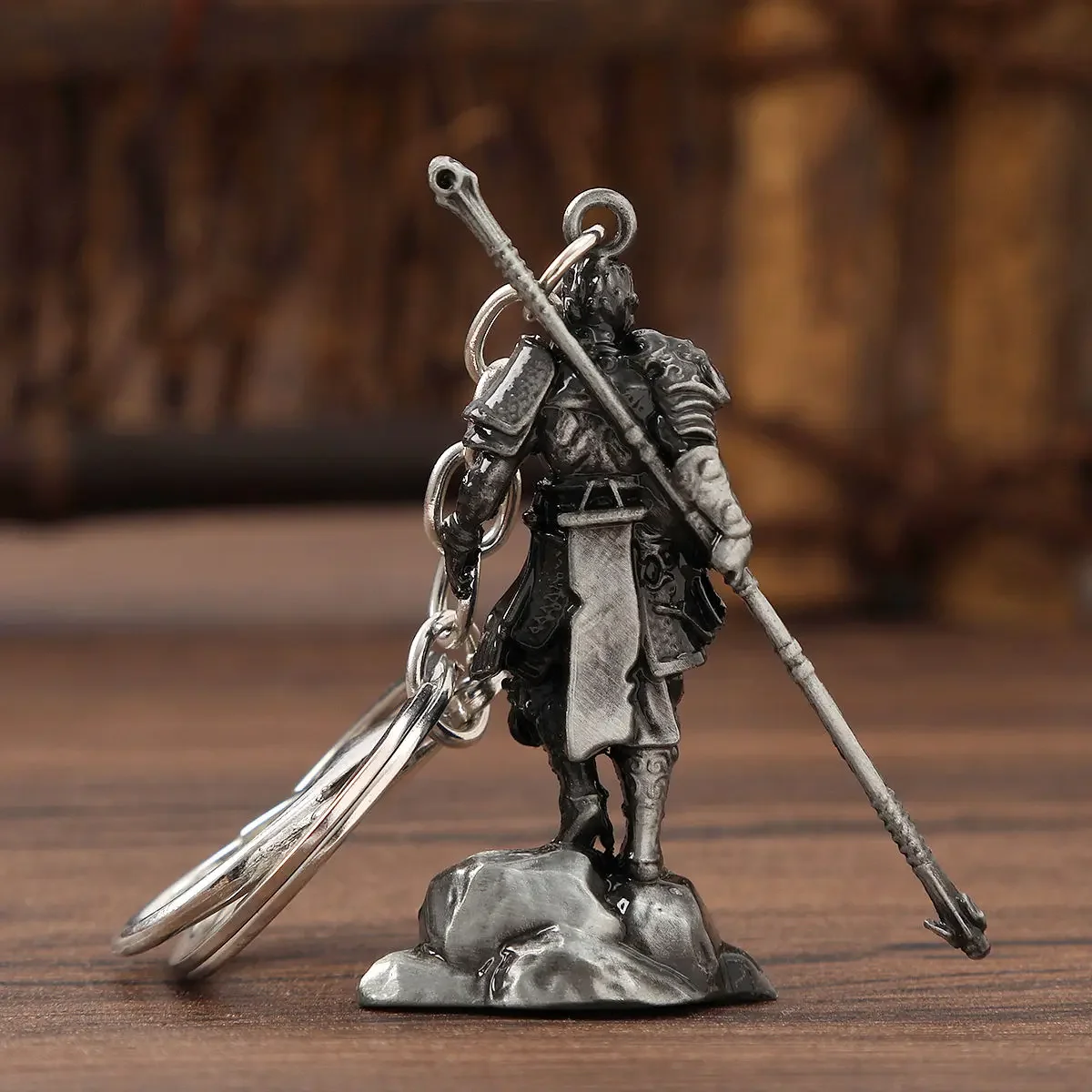Черный миф игра WuKong окружающий судью человек подвеска-ключ простой креативный