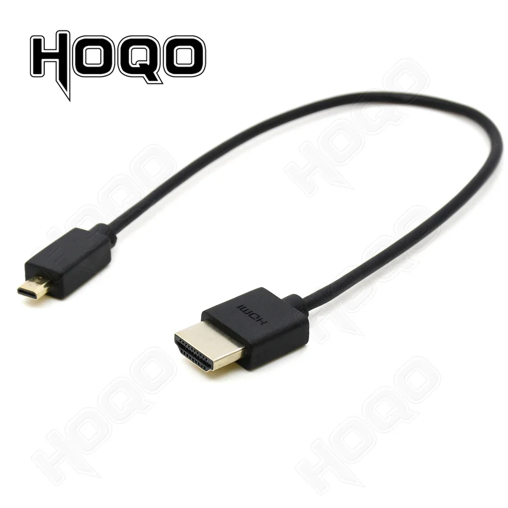 Ультратонкий кабель 4k HDMI-Micro HDMI-Mini HDMI наружный диаметр 3 2 мм супермягкий @ 60 Гц