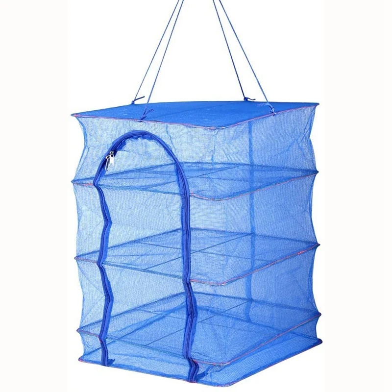 

3Pcs Foldable 4 Layers Drying Rack For Vegetable Fish Dishes Mesh Hanging Drying Net Hanging ,Natural Way To Dry Food