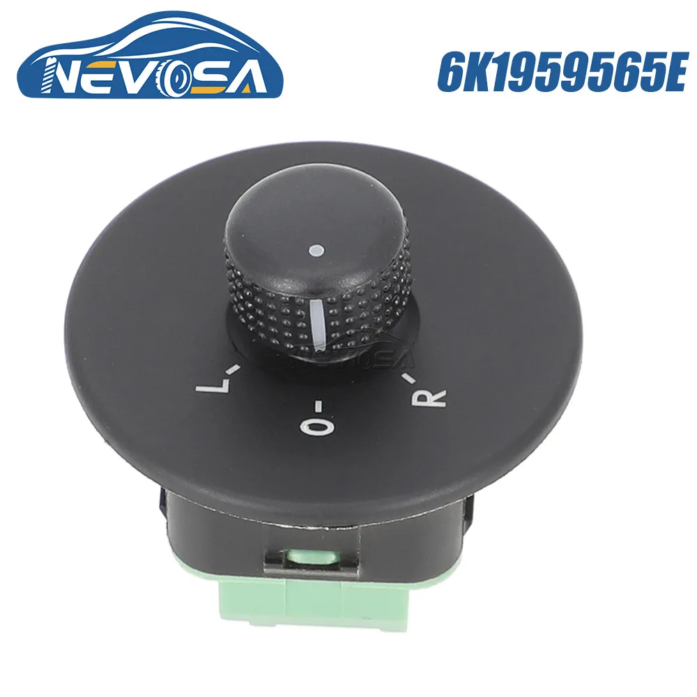 

NEVOSA Зеркало бокового вида с кнопкой управления для VW Volkswagen Polo Master