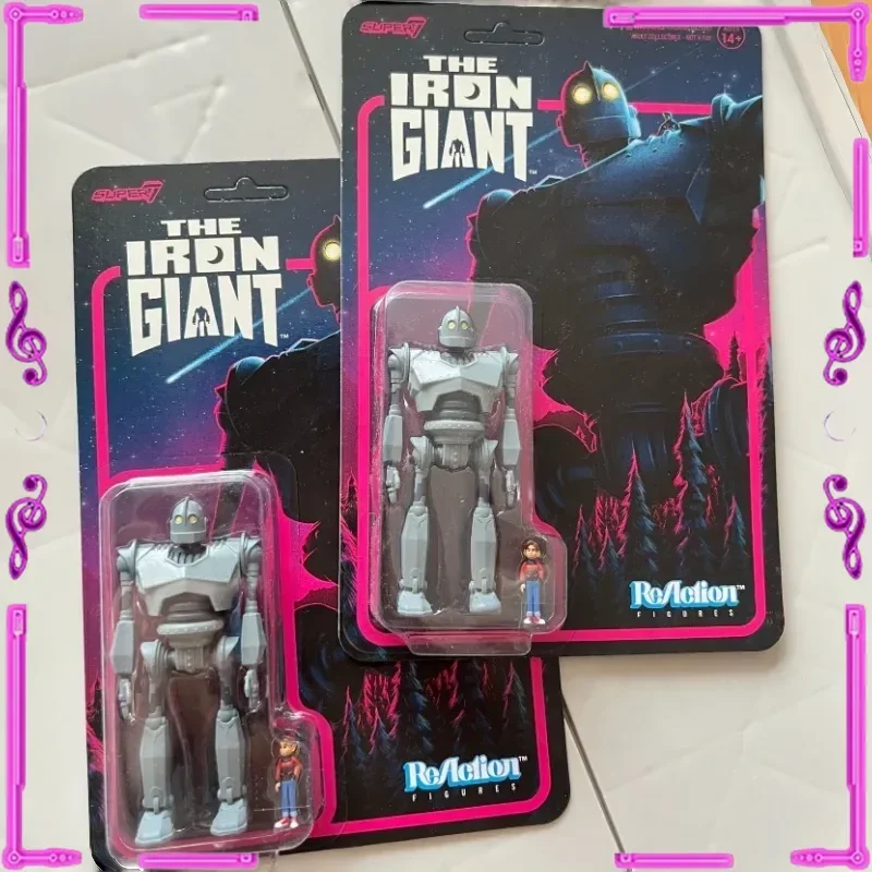 Фото В наличии: Super7 The Iron Giant, серия фигурок на блистерной упаковке, коллекционные украшения, модели персонажей из анимационного фильма, игрушки, подарки №1
