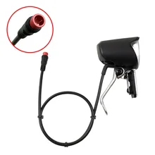 6-60V 전기 자전거 Led 라이트, 전조등, 범용 전기 자전거 전조등, 스포트라이트, 사이클링 부품 액세서리