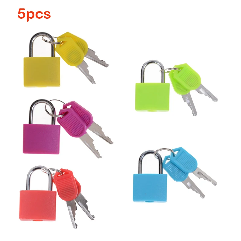 

Мини-замки стальные 5 шт.