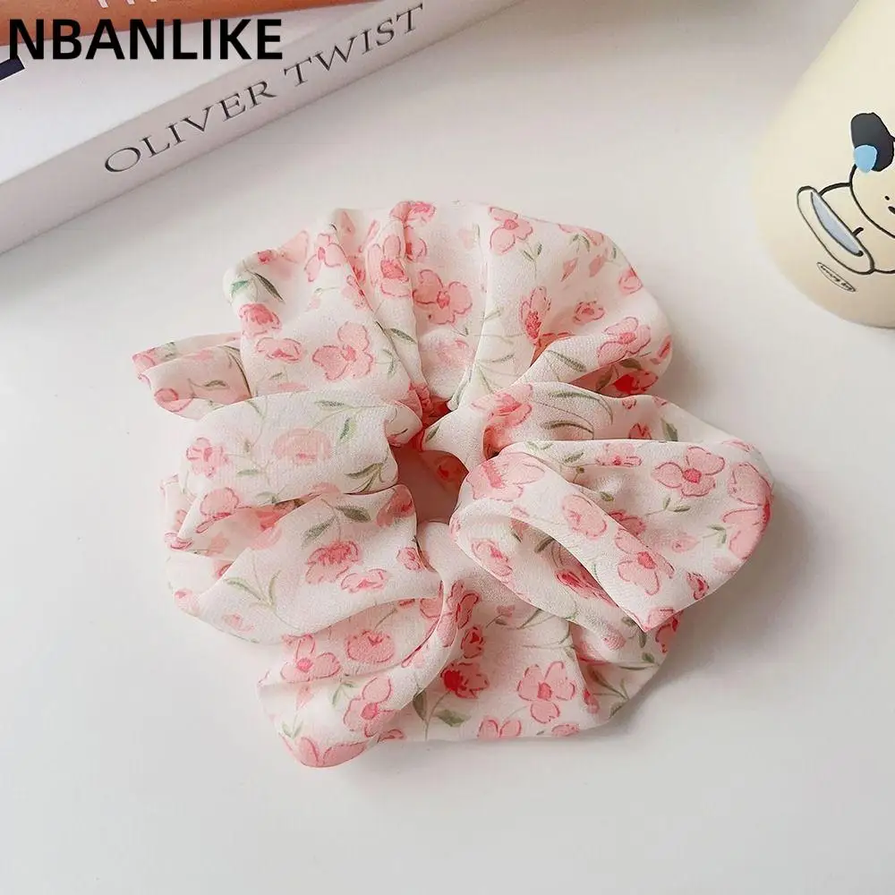 

Hair Band For Girls Headwear For Women Ponytail Holder Korean Style Hair Rope Flower Hair Scrunchies Women Hair Ring