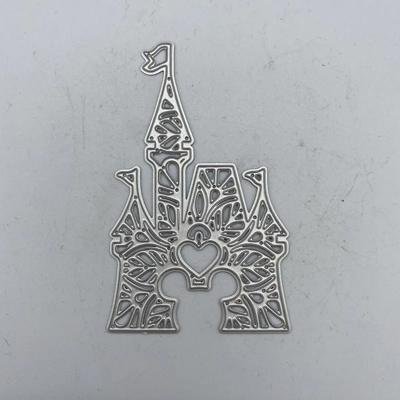 

Новый дизайн, металлические Вырубные штампы для рукоделия, башня, 2 украшения, альбом для скрапбукинга, бумажные карты, ремесло, тиснение, вы...