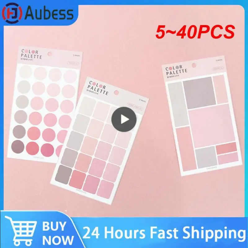 

5 ~ 40 шт., декоративные наклейки для дневника