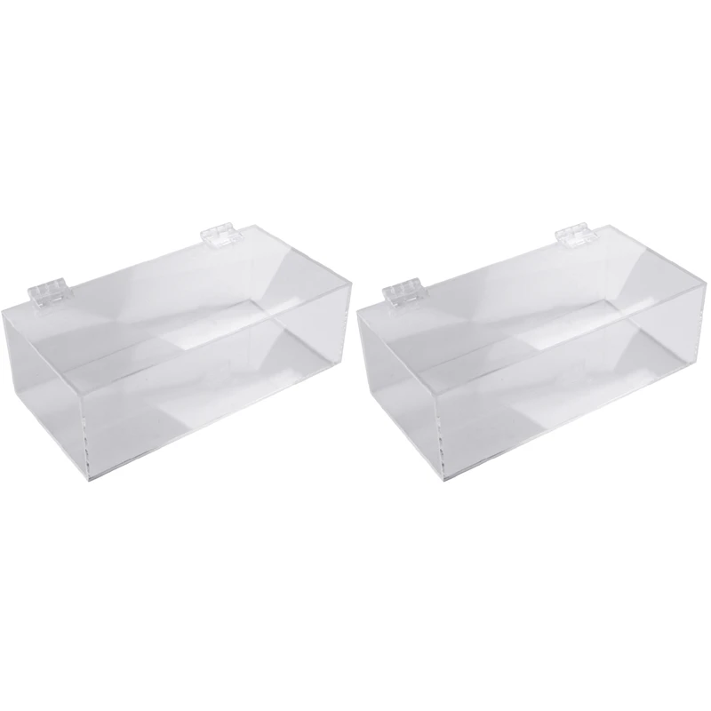 

2 шт., Непористая акриловая одноразовая коробка для хранения перчаток
