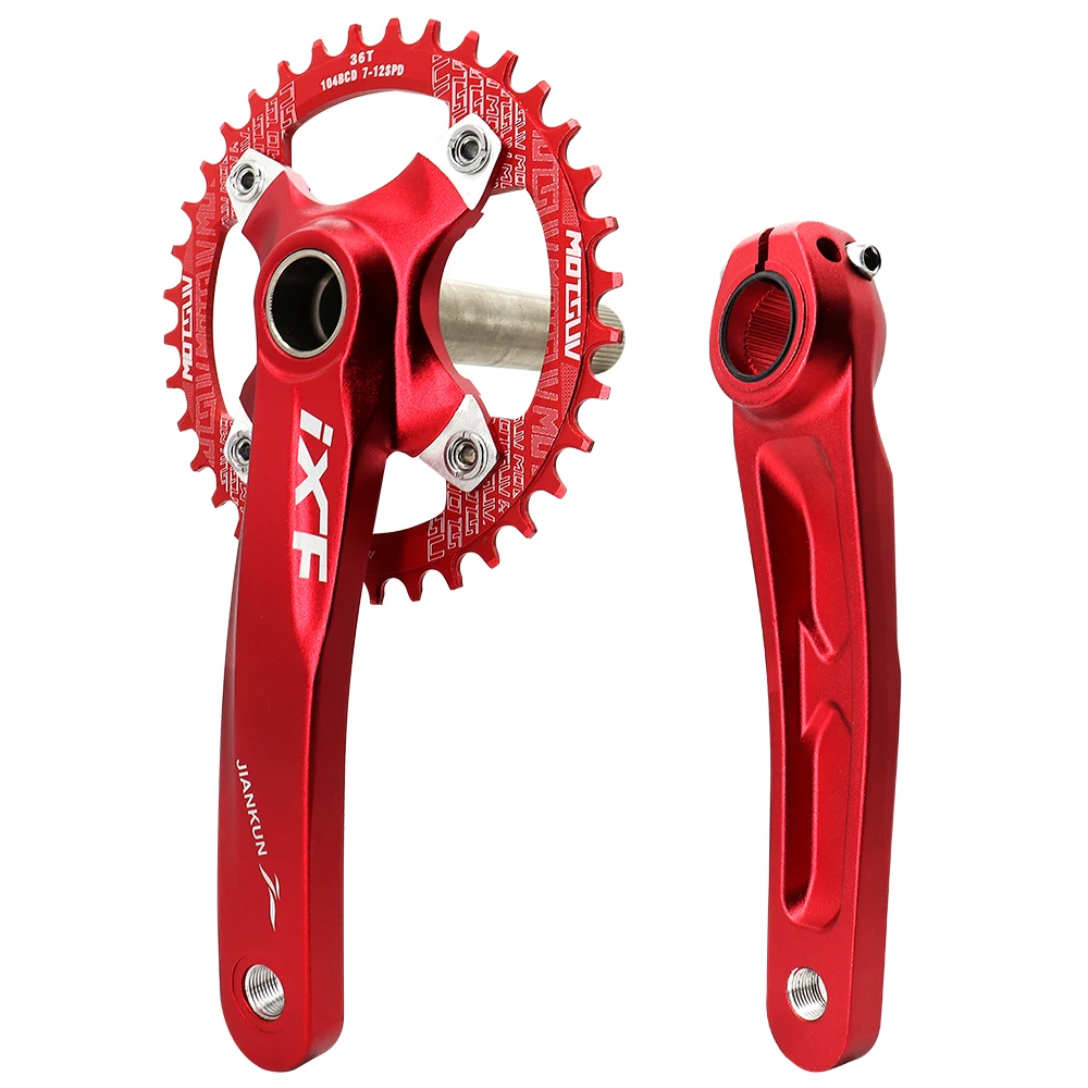 IXF MTB дорожный велосипед 170 мм 104 BCD кривошипная головка 32/34/36/38T круглая звездочка