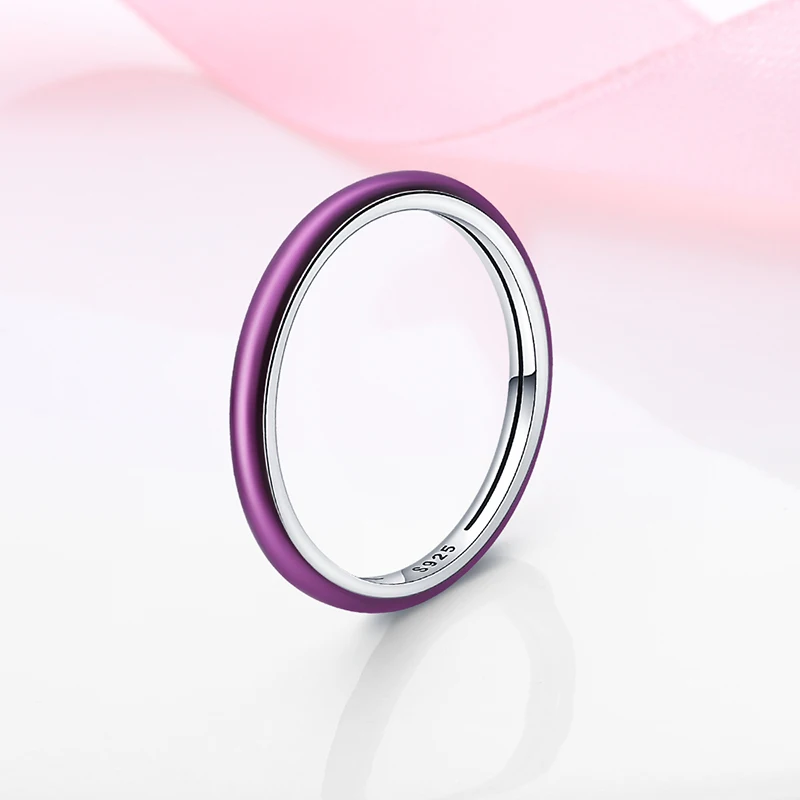 

2022 New Hot Sale 925Sterling Silver Rings Classic Color Ring Sterling Silver Round Women Fine Ring Gift